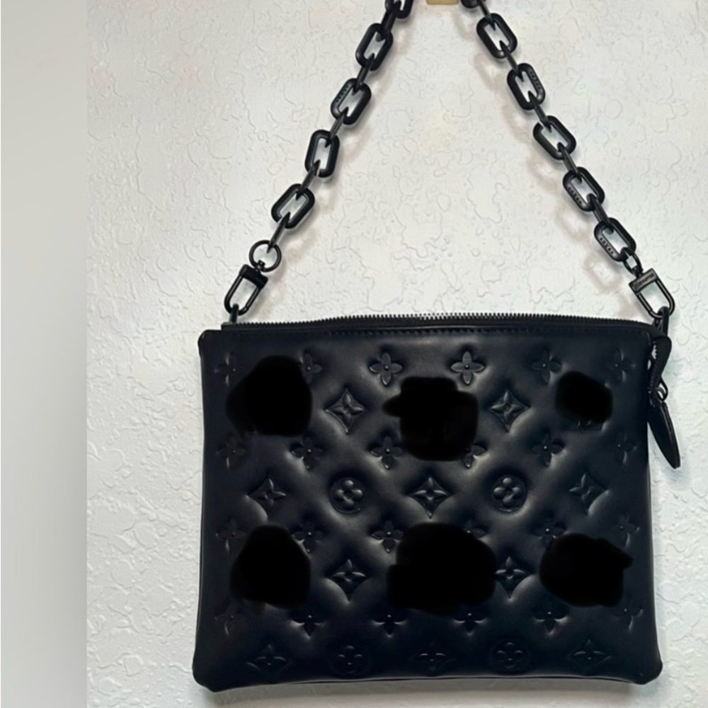 Shoulder Bag Crossbody Bag Black Leather